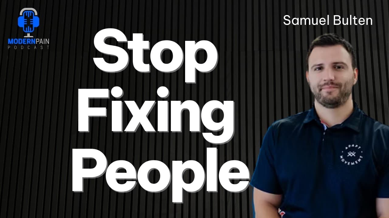 Chronic Pain: When Biomechanics Isn’t the Answer